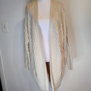 St. John's Bay Cream Women's Cardigan